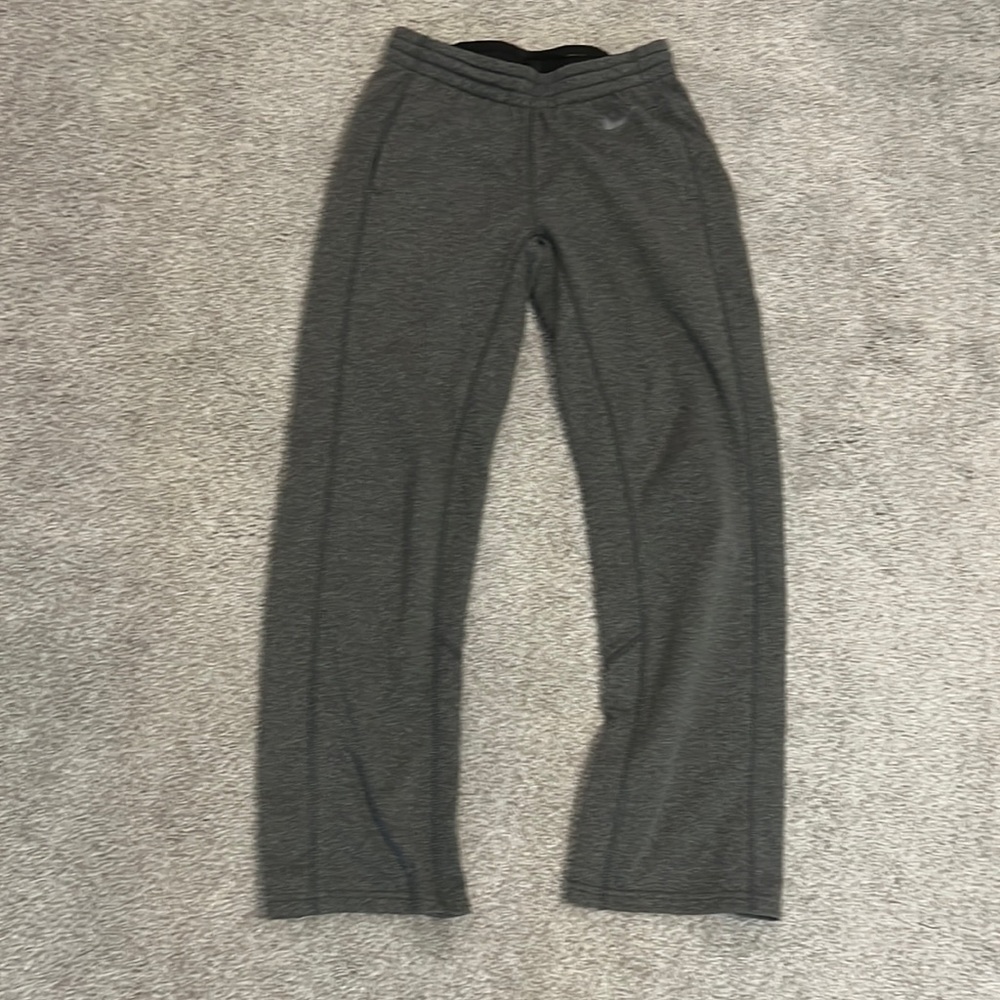 Nike sweatpants XS fleece with pockets grey / gray